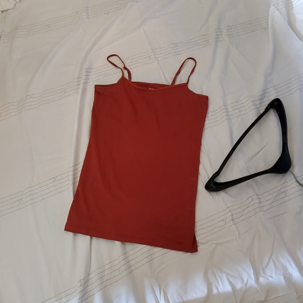 Suzy Shier tank top with shimmering trim